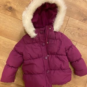 Gymboree toddler girls purple jacket